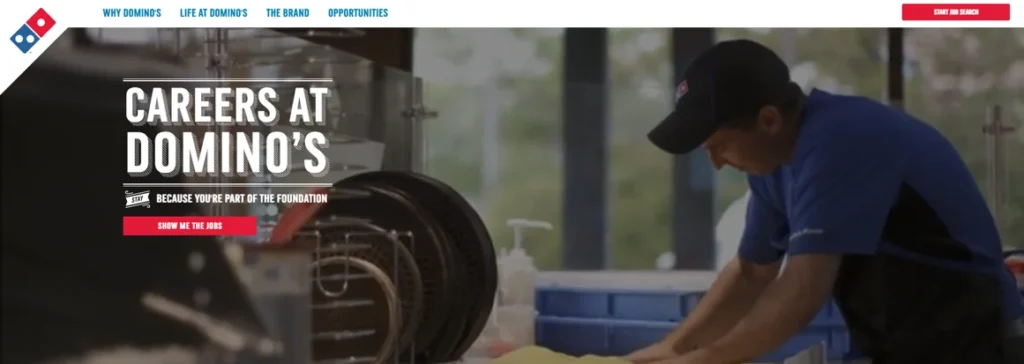 Domino's Pizza Página de Empleo