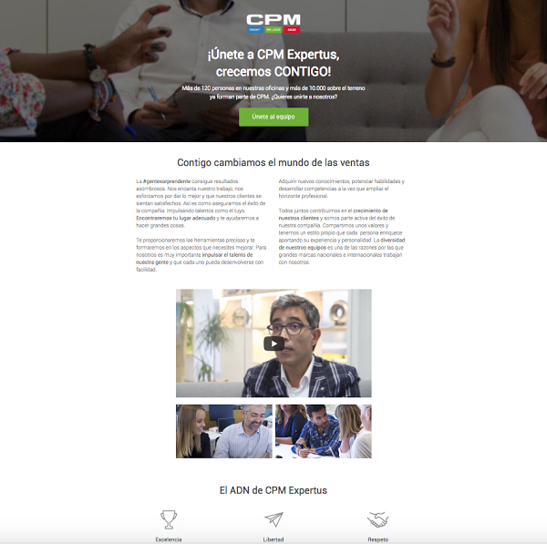 pagina de empleo cpm expertus