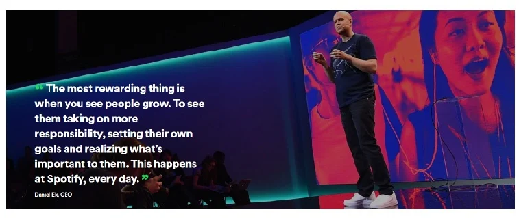 Testimonial Empleado Spotify