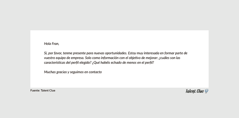 Cómo decir no a tus candidatos descartados y las respuestas que recibirás
