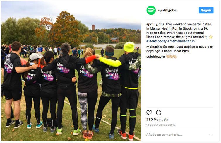 clima laboral spotify