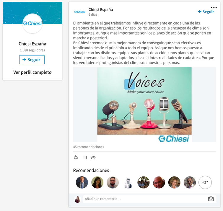 clima laboral chiesi