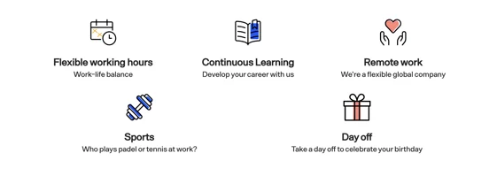 Propuesta de valor en la página de empleo