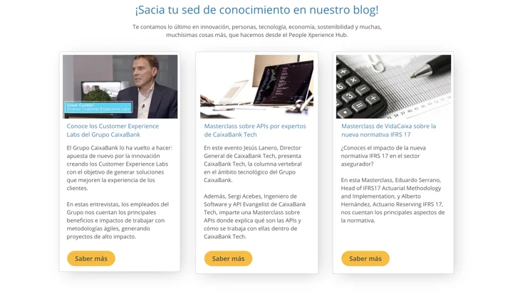 Career site de Caixabank