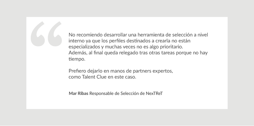 testimonial software reclutamiento rentable
