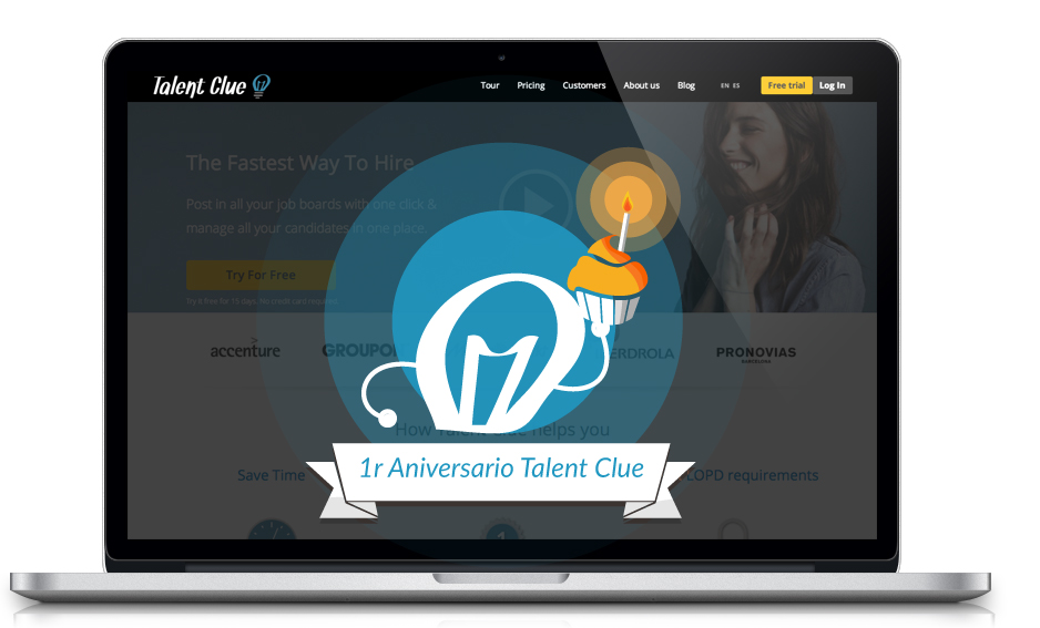 Talent Clue se Situa Como La Herramienta de Reclutamiento Online Referente en su Primer Aniversario