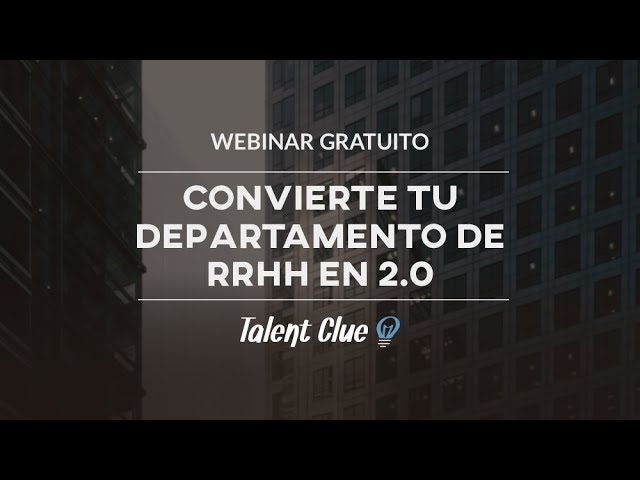 Convierte tu Departamento de RRHH en 2.0