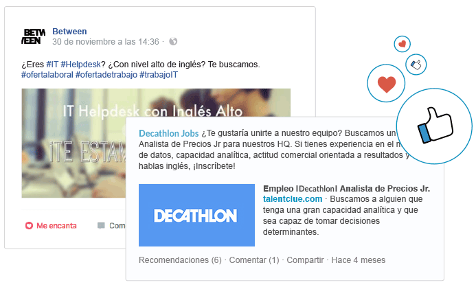 Publica tus ofertas en refes sociales y portales de empleo en un clic con Talenr Clue