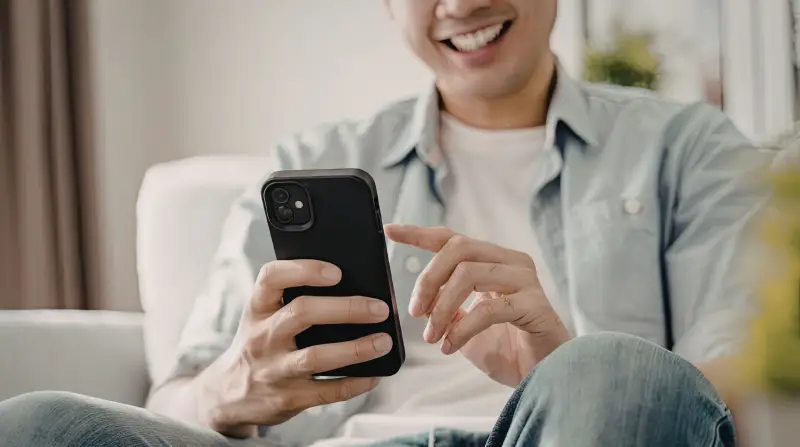 Candidato que postula con mobile -Talent Clue